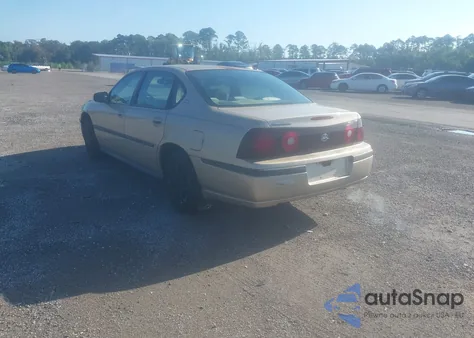 2000 Chevrolet Impala из США, поврежденный, VIN 2G1WF55E7Y9140115